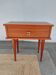 table de chevet pieds fuseaux, vintage années 70's