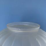 Art Deco ball vase with roses