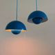 Vintage set of 2 Louis Poulsen Flowerpot - Verner Panton - Danish design lamps