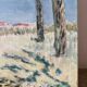 Modern Provence landscape
