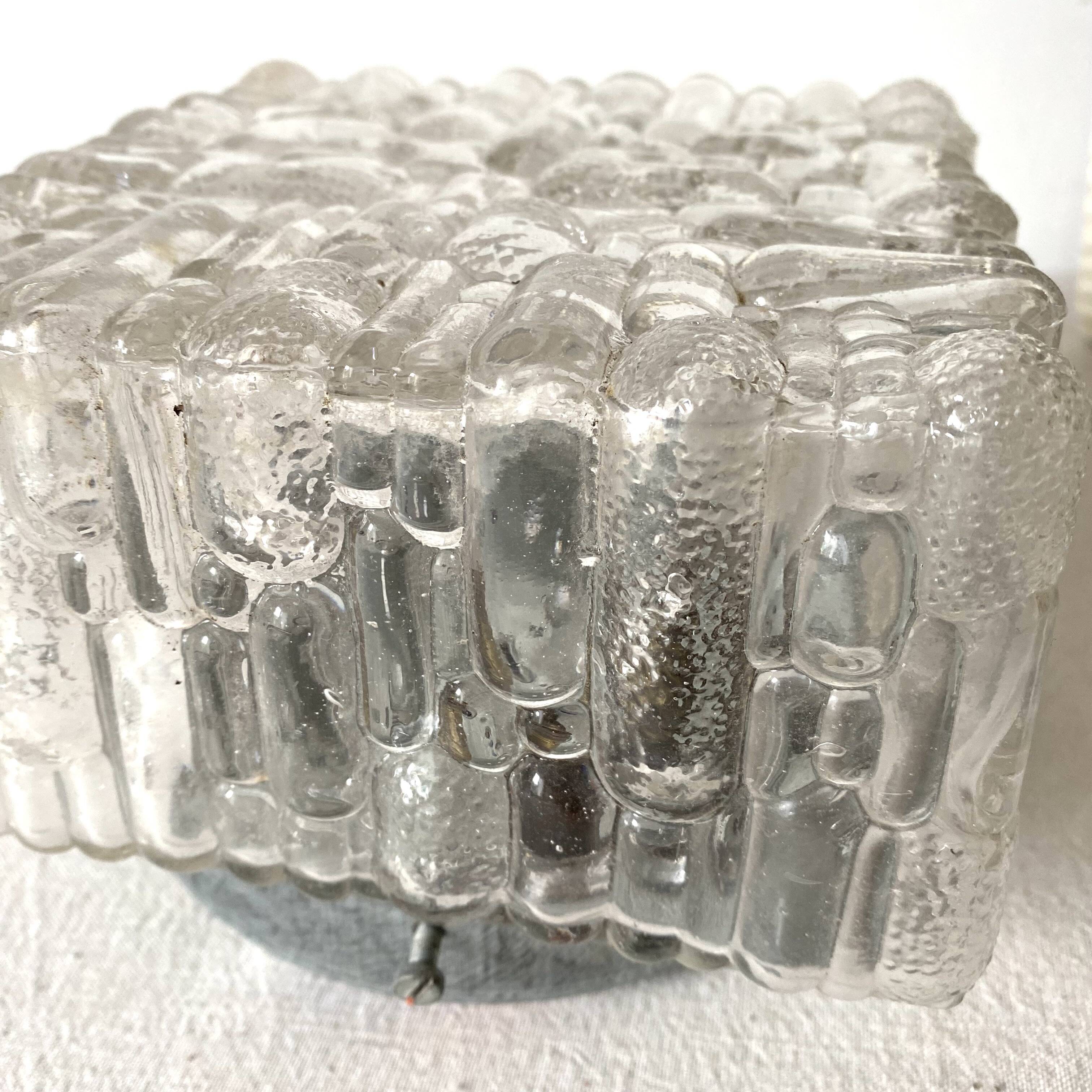 Mini vintage square ceiling light