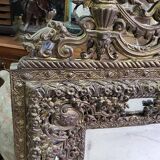 ANCIENT MIRROR WITH PARCLOSES FROM THE NAPOLEON III ERA