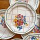 8 flat plates in Grasse earthenware, HBCM (Hippolyte Boulenger, Creil Montereau)