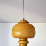 Atomic Age Staff Germany opaline hanging lamp 70
