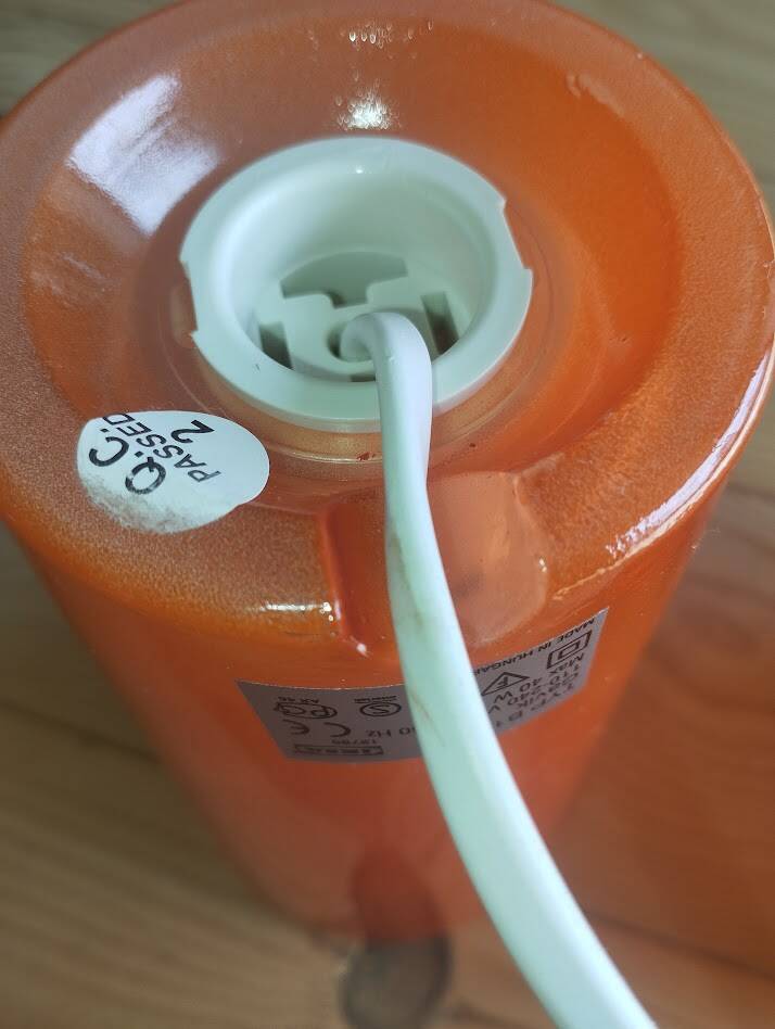 Ikea Gavik orange lamp – vintage design from the 70s/80s.