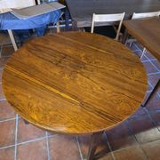 Table scandinave extensible en palissandre des années 60