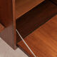 Playful 3-bay wall unit in teak wood by Poul Cadovius, Denmark, 1950s
