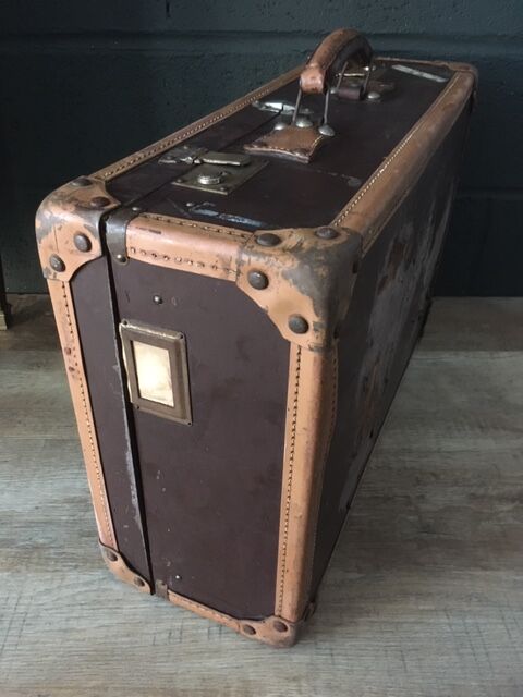Vintage brown case