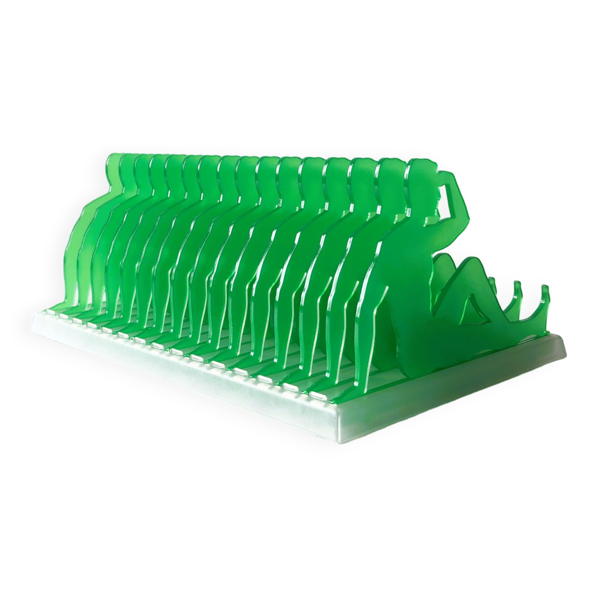 Green vinyl storage 90s', Peter Solomon SALLY