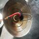 Old suspension ball ball opaline Art Deco Bauhas modernist 1930 Ø 20 cm