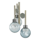 Space Age chandelier, Murano glass, 1970s, made in Italy