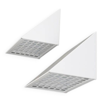 Set of 2 Lyfa “Type 3995” wall lamps / Postmodern / Danish Modern Design / 1970s / 1980s