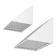 Set of 2 Lyfa “Type 3995” wall lamps / Postmodern / Danish Modern Design / 1970s / 1980s