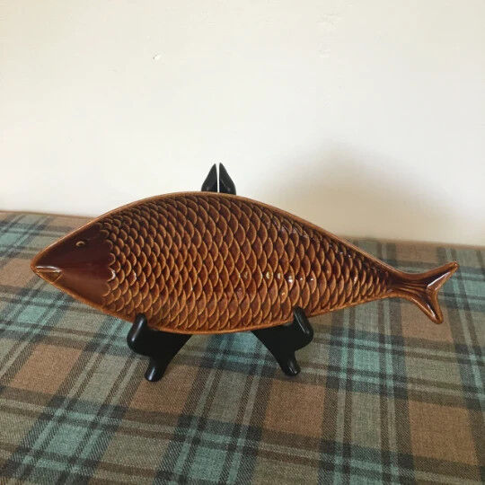 Plat de poisson Gustavsberg Stig Lindberg vintage