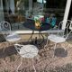 20th Century Wrought Iron Florist Shelf France 1920