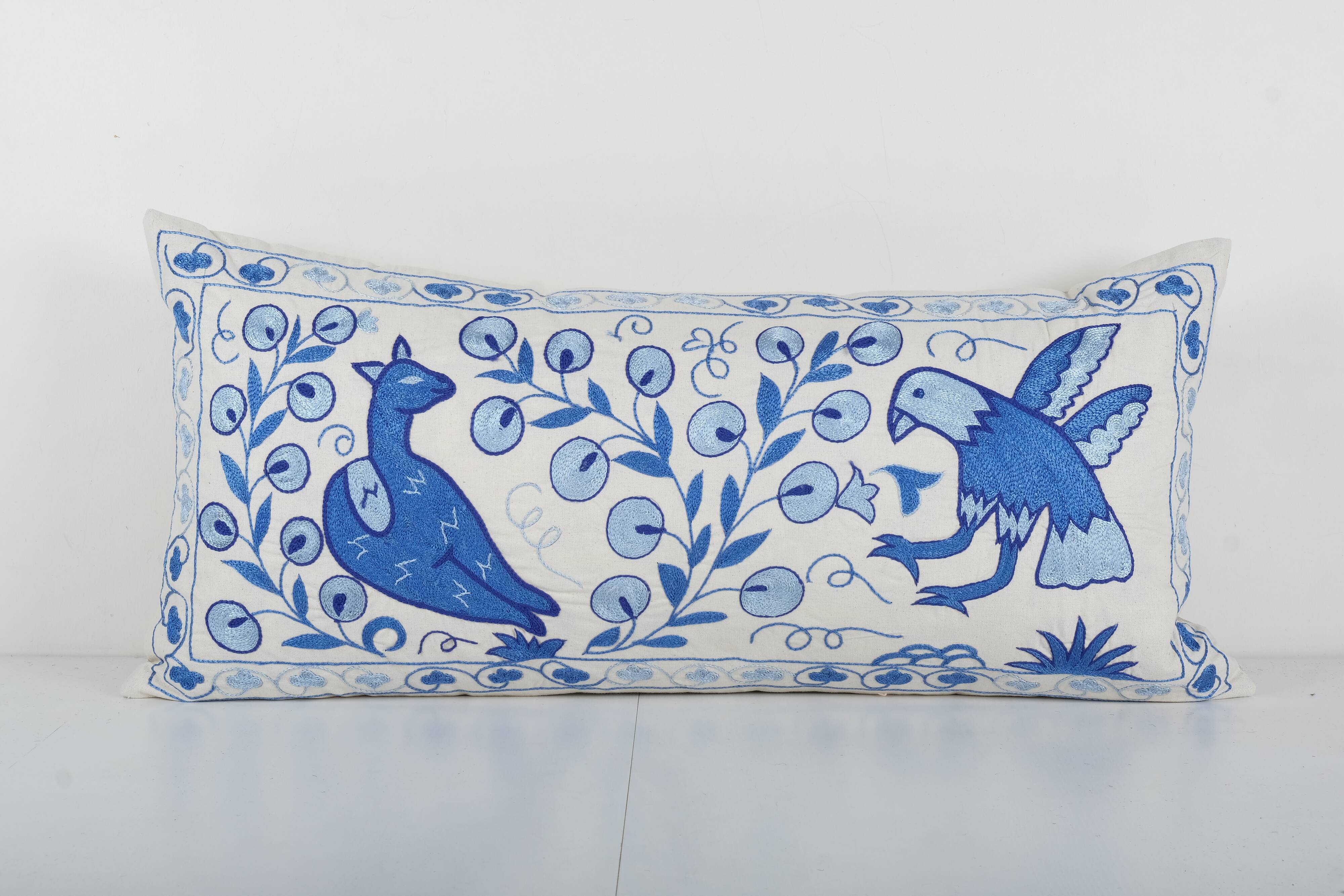 Turkish Suzani cushion cover