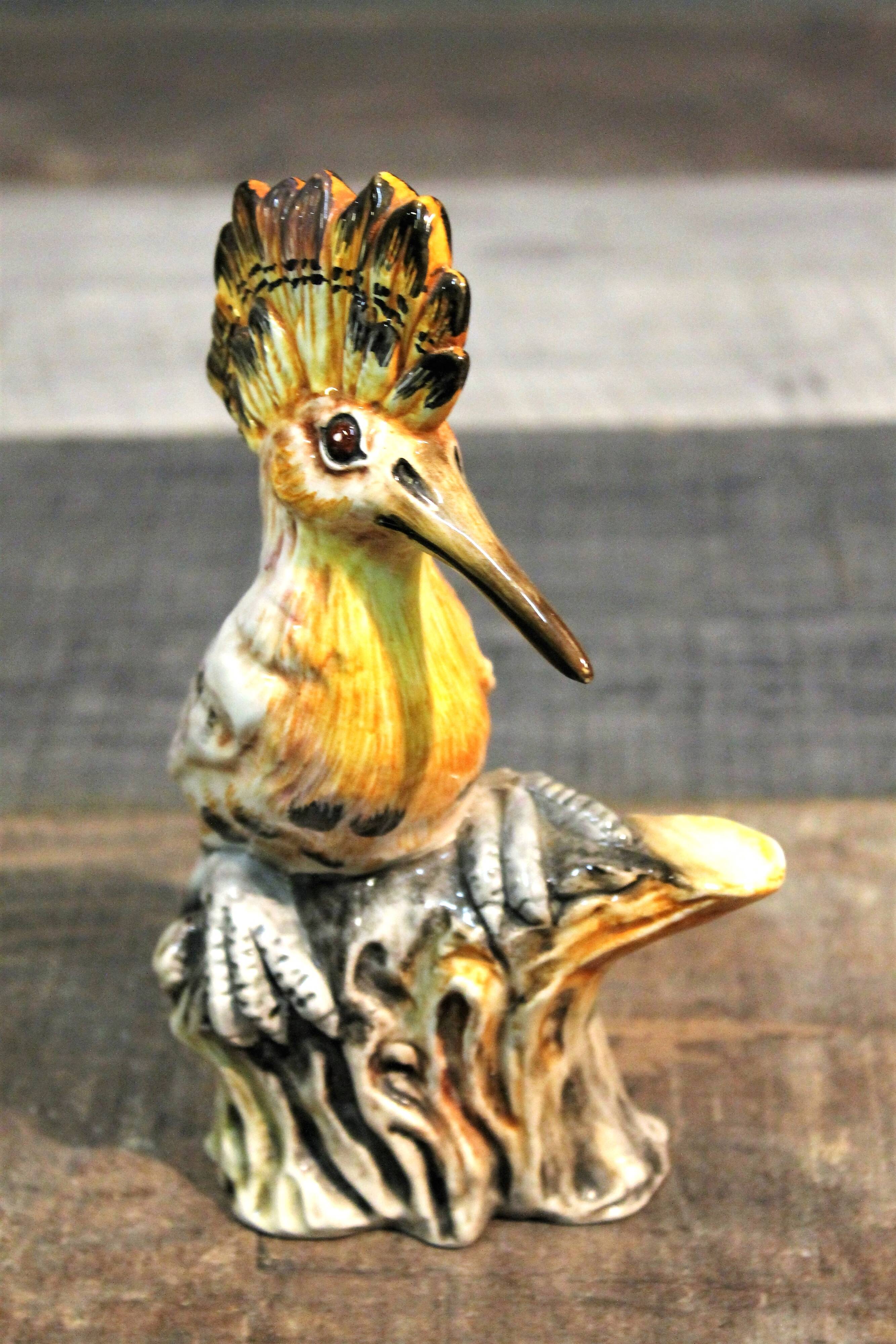 Statuette "crested bird" 1960s