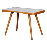 Wood and glass table by Jiri Jiroutek, 1960