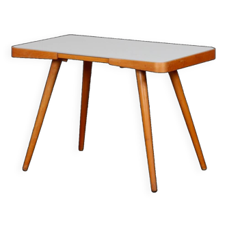 Table en bois et verre par Jiri Jiroutek, 1960