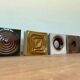 Unique design ceramic tiles / Czechoslovakia, 1960s, never used, 23 pieces