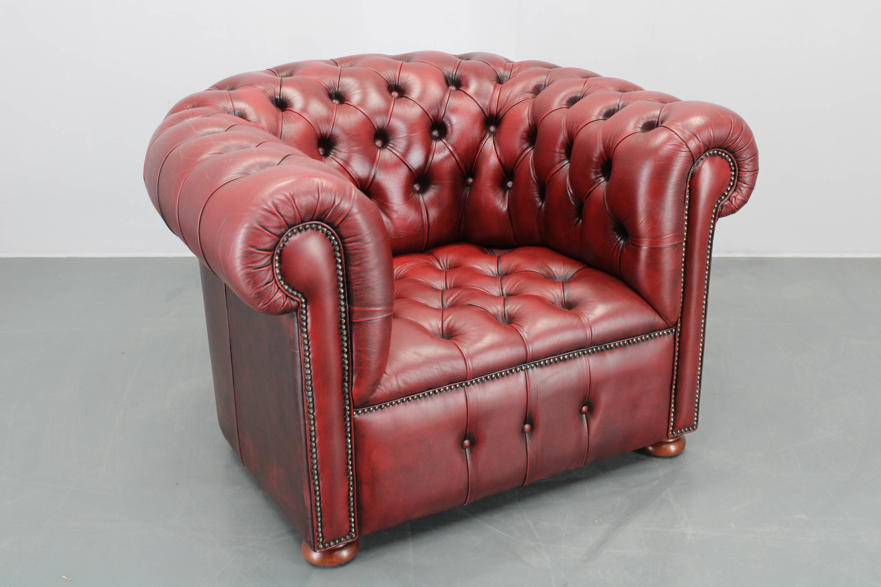 Fauteuil en cuir vintage, Tchécoslovaquie