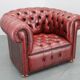 Fauteuil en cuir vintage, Tchécoslovaquie
