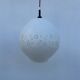 70s bubble glass pendant light