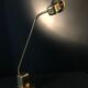 Golden metal lamp, Vrieland design, 1970