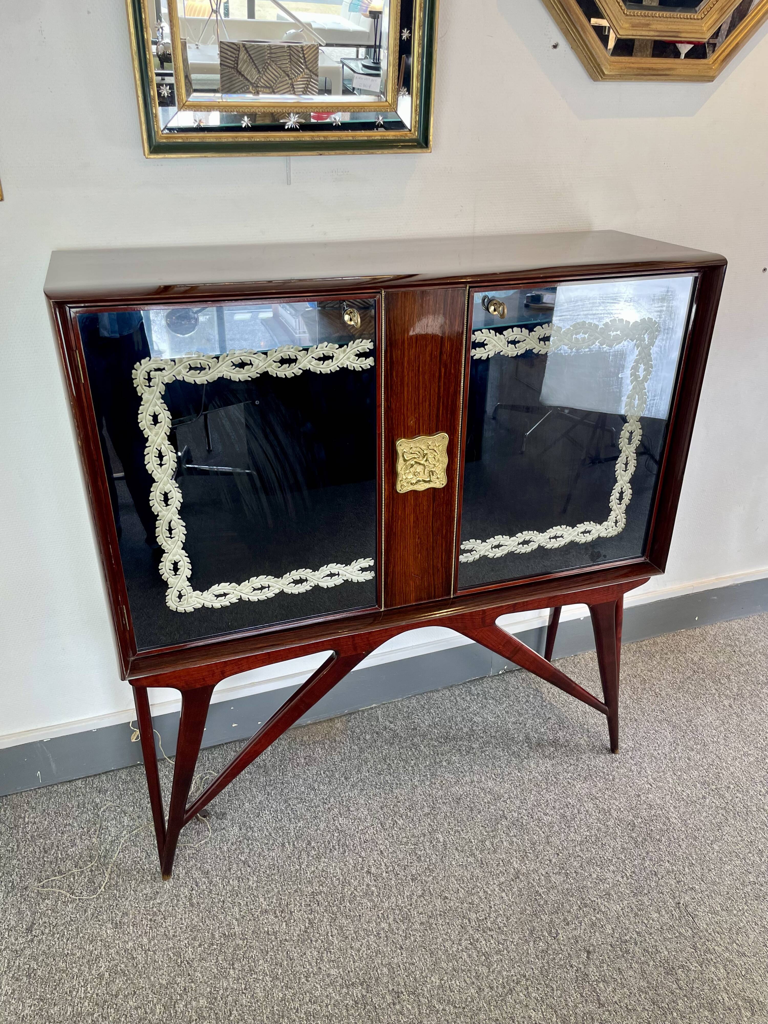 Mid-Century Bar Cabinet, 1940’s~50’s