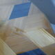 Straw marquetry presentation dish