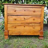 English dresser in solid walnut