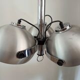 Brushed metal eye ball suspension