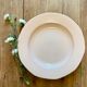 Pink vintage round dish from the digoin manufacture