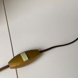 Vintage ceramic foot lamp