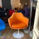 Fauteuil Eero Saarinen pivotant édition Knoll vinage circa 1970
