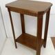 Small wooden Art Deco side table.