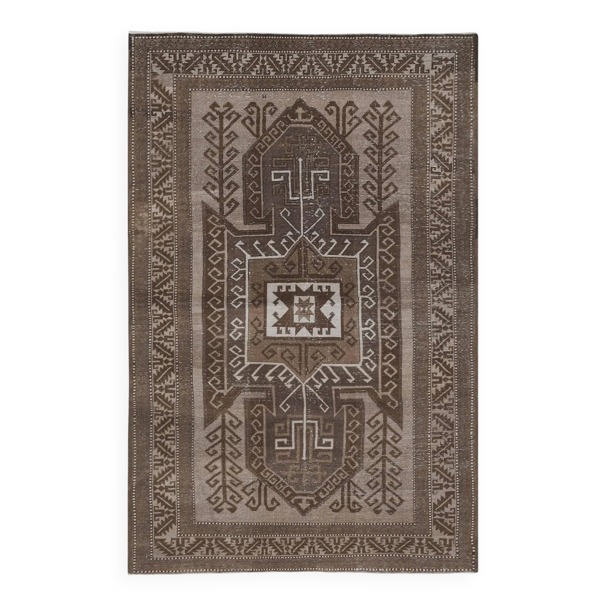 Vintage Turkish carpet handmade 191x300 cm