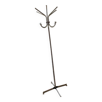 Chrome coat rack