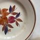 set of 1970s flower plates