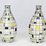 Vases Villeroy et Boch 1950