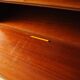 Bookcase/secretary with chair, 1960s set