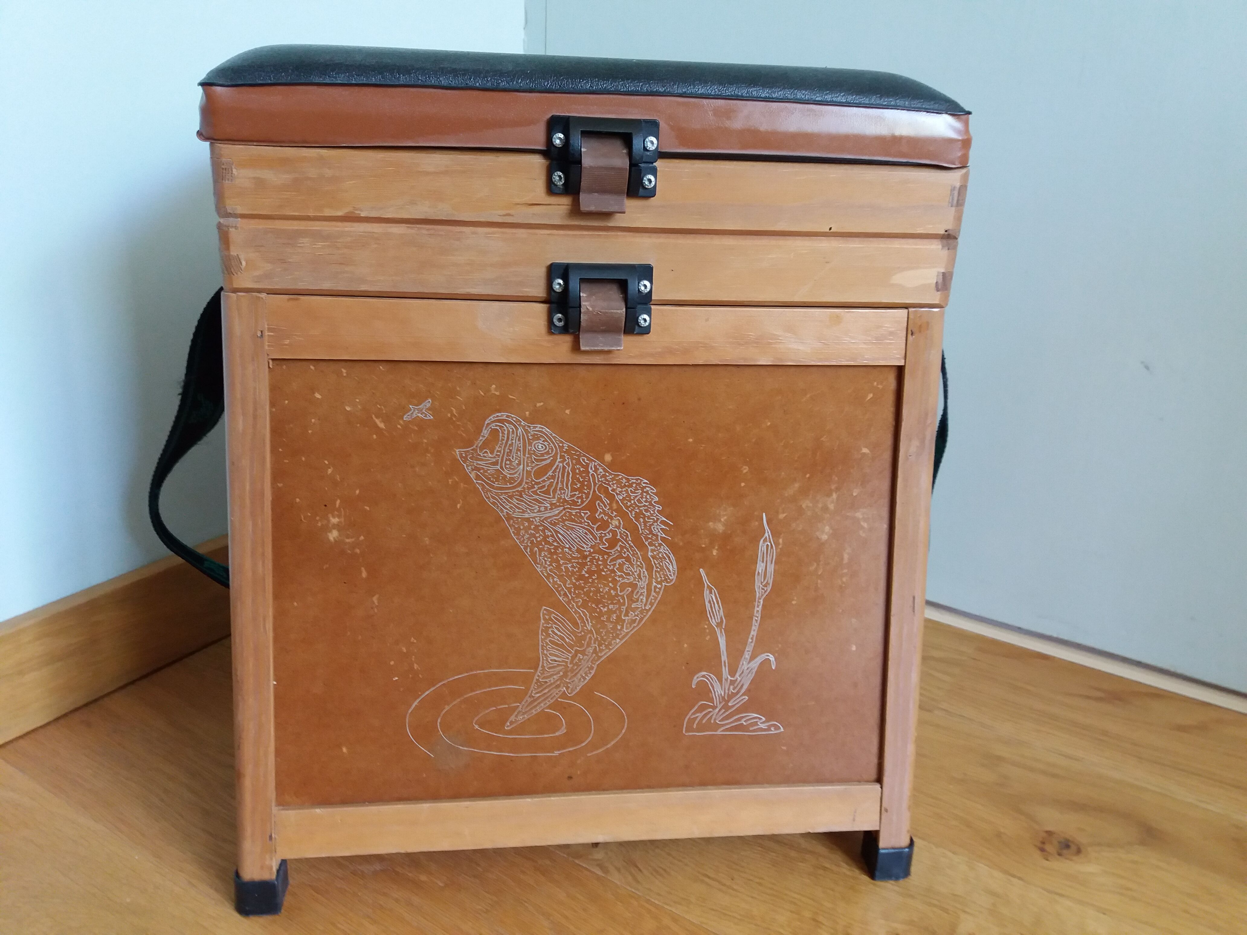 Fishing chest stool