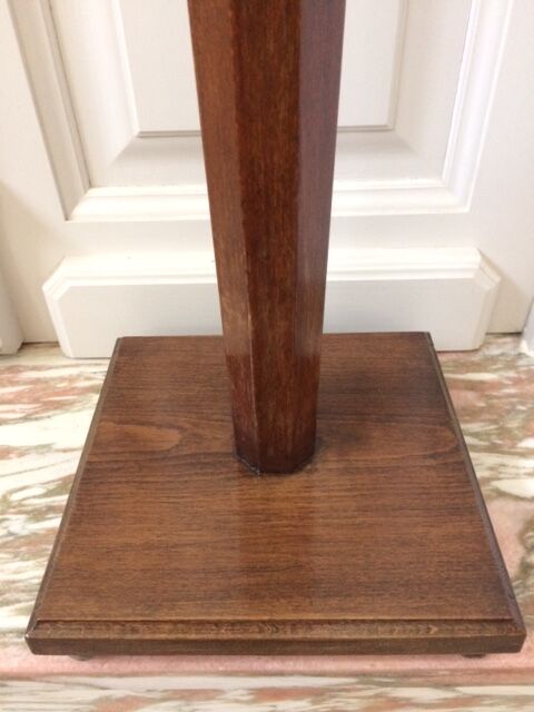 Sellette Art Deco in varnished wood