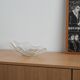 Glass platter, Danish design, 1970s, manufacturer: Holmegaard