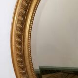 Louis XV style mirror in wood and gilded stucco, Napoleon III period