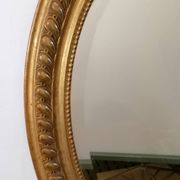 Louis XV style mirror in wood and gilded stucco, Napoleon III period
