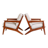 Paire de fauteuils par Arne Hovmand-Olsen, Danemark, années 1960.