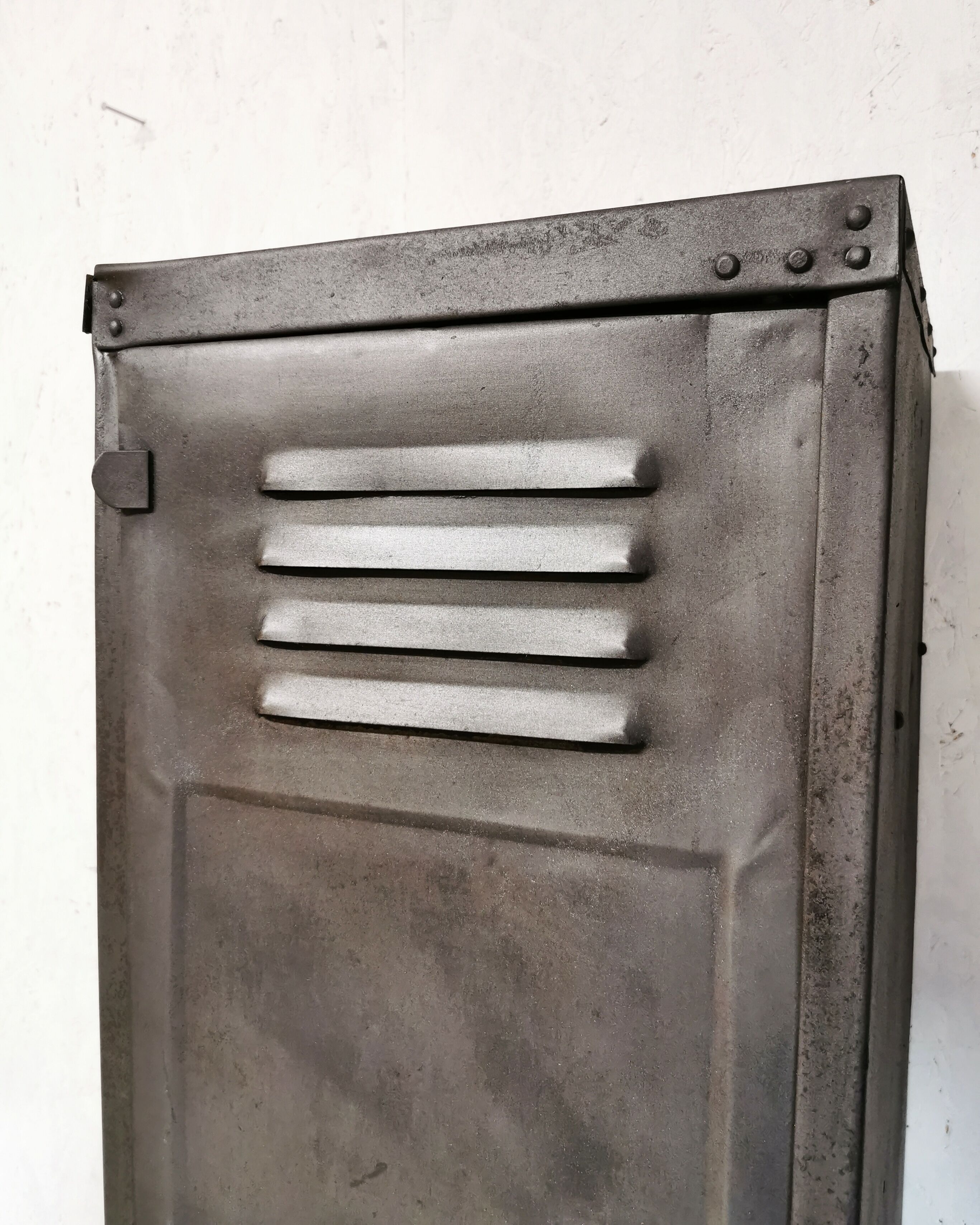 Industrial closet riveted metal