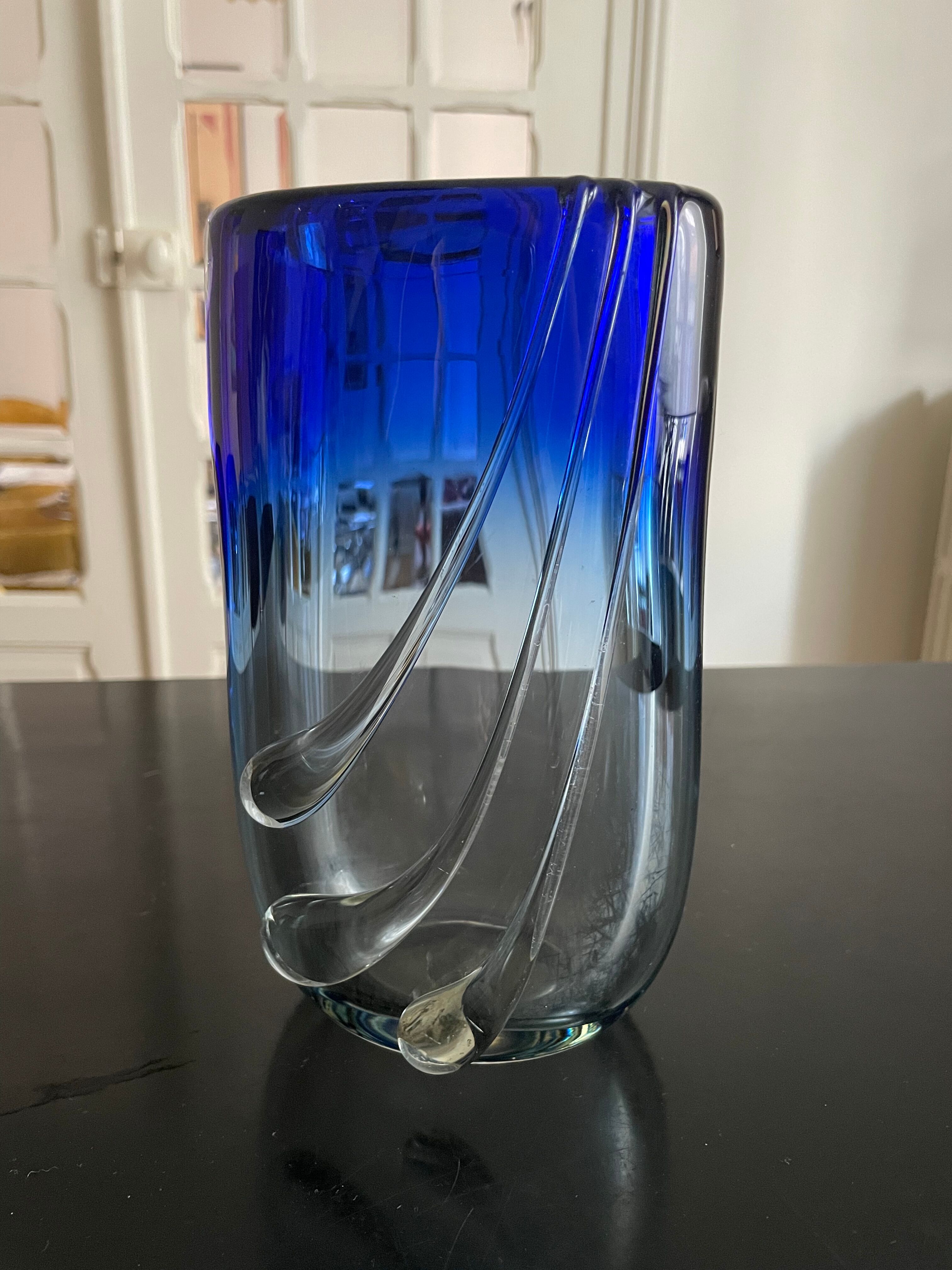 Italian glass vase