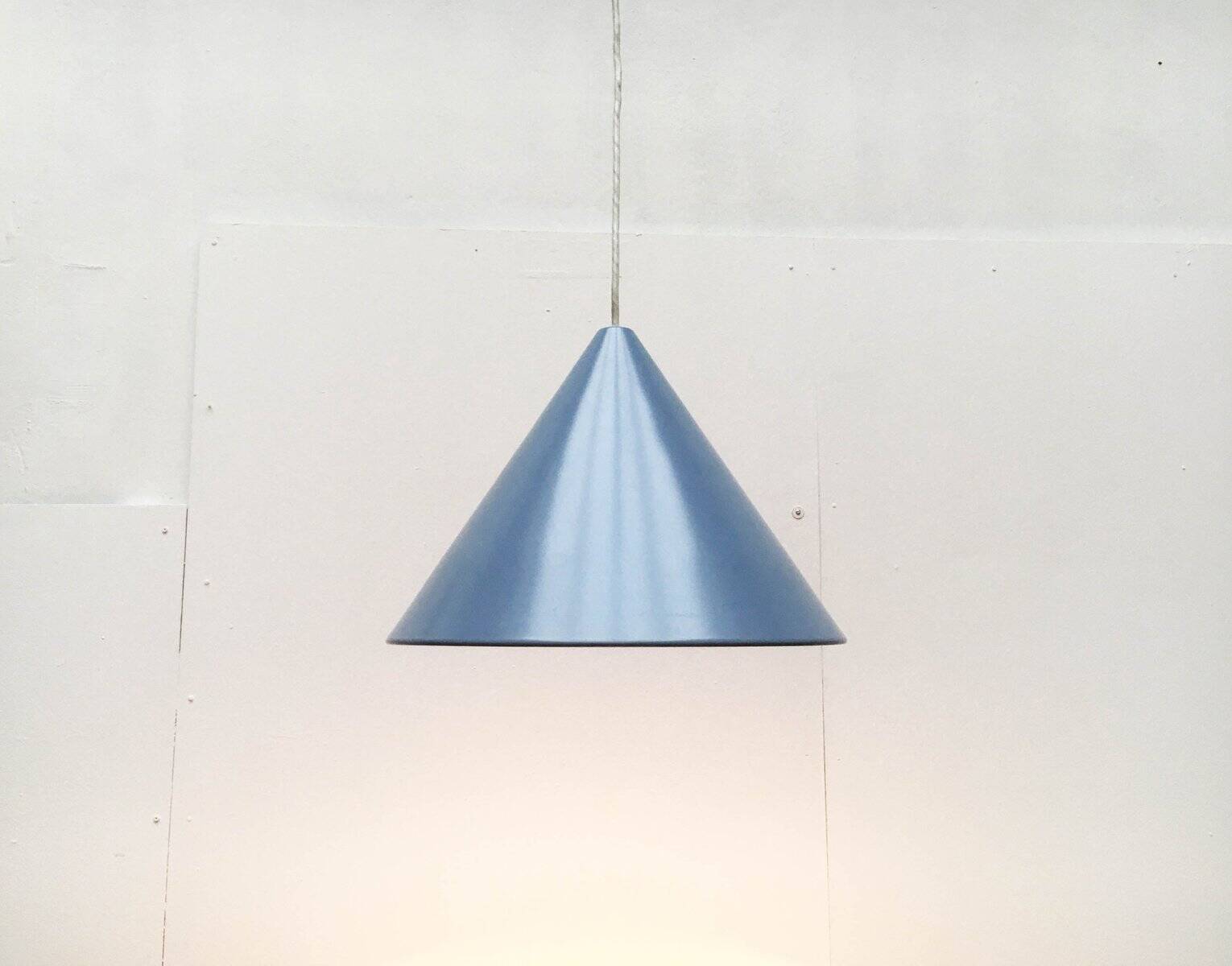 Danish mid-century suspension billiard lamp by Louis Poulsen